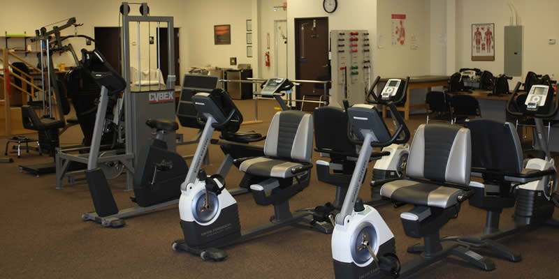 Paragon Physical Therapy and Rehab's physical therapy gym located in Bullhead City
