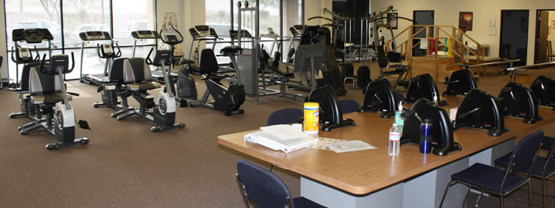 Paragon Physical Therapy and Rehab's physical therapy gym located in Bullhead City