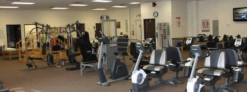 Paragon Physical Therapy and Rehab's physical therapy gym located in Bullhead City